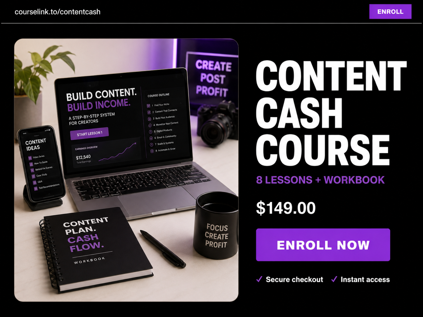 Creator course example